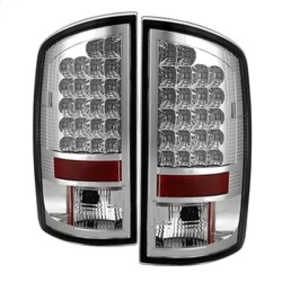 Spyder 5002563 fits Dodge 02-06 Ram 1500/Ram 2500/3500 03-06 LED Tail Light Chr - Imagem 1 de 4