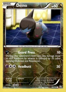 Deino (94) Common Reverse Holo Dragons Exalted 94/124 Pokémon TCG - Picture 1 of 2