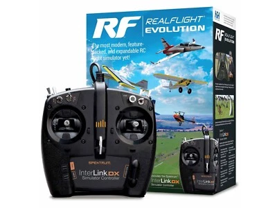 RealFlight Evolution RC Flight Simulator Software with InterLink USB Controller - Image 1 of 4