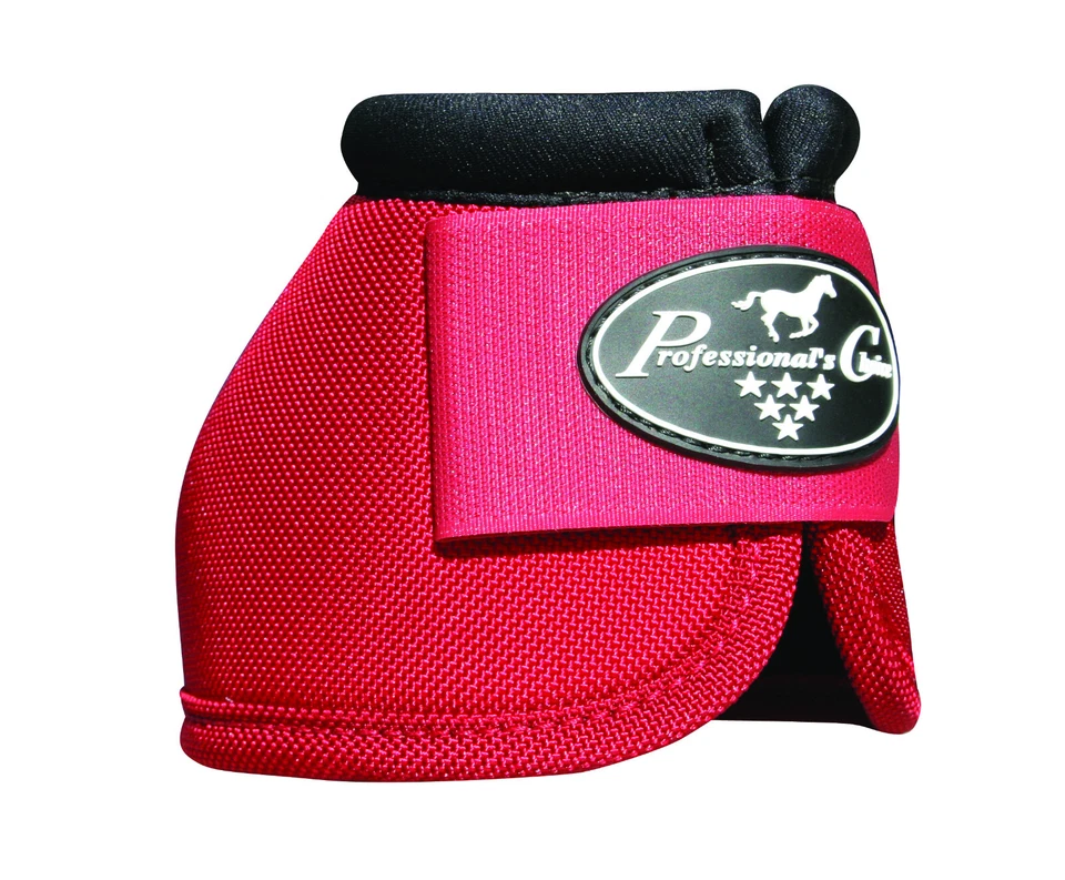 Profesional Elección Balística Overreach Bell Botas Caballo Tack, Carmesí Mediano Foto 1 de 1