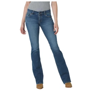112330009 Wrangler Women's Retro Mae Mid Rise Bootcut Jean - Jodie NEW - Picture 1 of 38