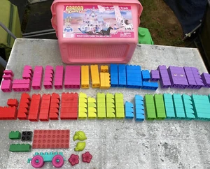 Best-Lock Construction Toys Kimmy Pink Tub Approx 190 Pieces - Picture 1 of 13