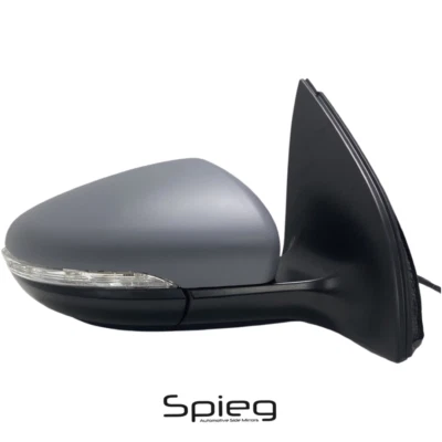 Side Mirror for 2010-2014 Volkswagen GOLF R GTI Power Fold Memory Passenger Side - Image 1 of 4