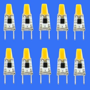 10pcs G8 T3 COB 1505 LED Flat Bulb Puck Light Cabinet light 110V Warm White #H - Picture 1 of 6
