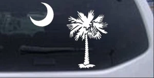 Calcomanía Palmetto Palm Tree Luna ventana para automóvil o camión computadora portátil - Imagen 1 de 32