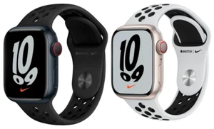 Apple Watch Serie 7 45 mm (GPS + Handy) Nike Edition Aluminiumgehäuse - - Bild 1 von 11