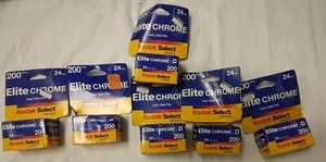 Kodak Elite Chrome 200 Color Slide Film 135 35 mm ISO 24 Exposures Priced Each - Picture 1 of 2