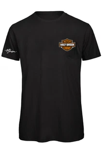 Tshirt raduno HARLEY DAVIDSON Moto maglia Personalizzata Motorsport - Imagen 1 de 2