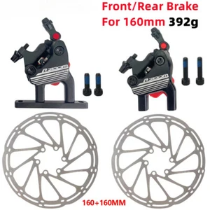 Road Gravel CX Bicycle Mechanical Line Pulling Hydraulic Disc Brakes Set - Picture 1 of 21