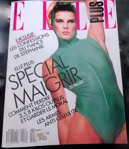 French Elle 1987 Christian Dior Claudia Cardinale Marilyn Monroe Azzedine Alaia - Imagen 1 de 1