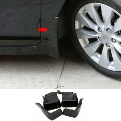 Fit For Honda Accord 2014 2015-2017 Splash Guards Mud Flaps Fender ABS Black 4p - Image 1 of 4