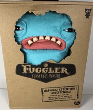 Fuggler Funny Ugly Monster - Wide Eyed Weirdo Turquoise -9” Plush Spin Master