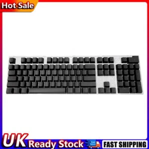 104pcs Universal Mechanical Keyboard Keycaps PC Bakclit Key Cap Set (Black) Hot - Bild 1 von 12