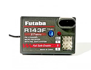 FUT109A Receiver R143F-27 FM 3 Kanal mit FailSafe mit Quarz - Bild 1 von 1