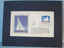 1980 - the Yacht "Freedom" wins the America's Cup & First day Cover  