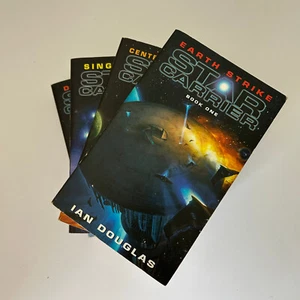 Star Carrier Series by Ian Douglas Paperback Lot Books 1 2 3 4 Earth Strike Etc - Imagen 1 de 7