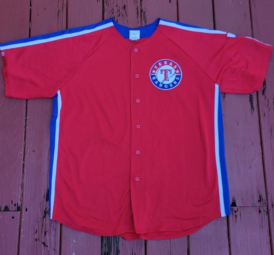 Majestic Texas Rangers Jersey Size XL Stitched Blank - Image 1 of 4