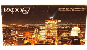 Vintage Expo 67 Brochure Program Booklet Guide Pamphlet - Picture 1 of 8