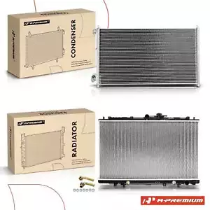 Radiator and A/C Condenser Cooling Kit for Honda Accord 1998-2002 Acura TL 99-01 - Picture 1 of 9