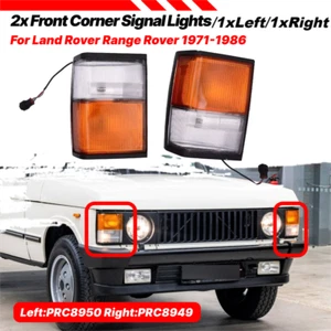 Für Range Rover Classic Blinker seitliche Eckleuchte vorne quadratisch PRC8950 PRC8949 - Bild 1 von 11