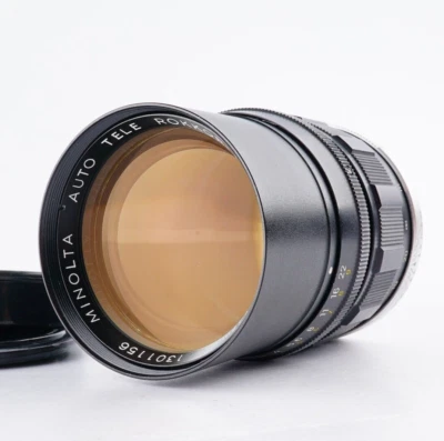 EX+++++ MINOLTA AUTO TELE ROKKOR PG 135mm F/2.8 MF Standard Lens From JAPAN - Image 1 of 4
