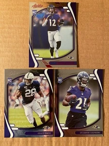 BALTIMORE RAVENS RC Lot 2021 Panini Absolute Red RASHOD BATEMAN OWEH STEPHENS - Picture 1 of 2