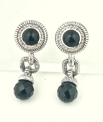 Pendientes de espinela negra Judith Ripka Foto 1 de 3