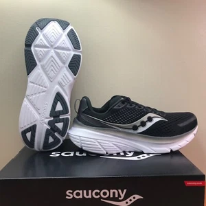 Saucony Guide 17 Herren Größe 10,5 sportliche Laufschuhe "Black Shadow" S20936-100 - Bild 1 von 11