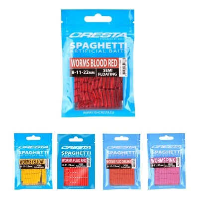 SPRO Cresta Spaghetti Worms Kunstköder Hakenköder Schwimmend - Bild 1 von 4