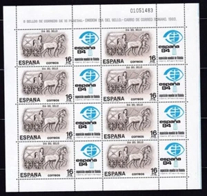 1983 - España -  Minipliego 2 - Dia del Sello - Imagen 1 de 1