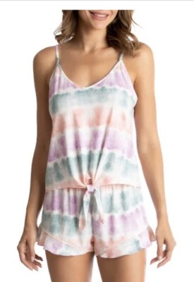 Mujeres SECRET TREASURES PJs Cami Pantalones Cortos Conjunto para Dormir Talla M 8-10 Nuevo Foto 1 de 4