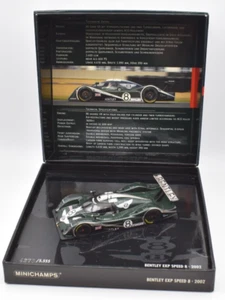 Minichamps 1/43 Bentley EXP Speed 8 Le Mans 24h 2002. Model Car. DieCast. boxed - Picture 1 of 4