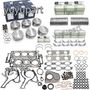 Overhaul Pistons Gaskets Kit OEM For Mercedes-Benz E300 W204 W211 W164 M272 3.0 - Picture 1 of 8