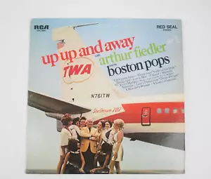 Vintage TWA StarStream 707 Airline Album Art RCA LSC-3041 Red Seal Vinyl LP VG+ - Picture 1 of 5