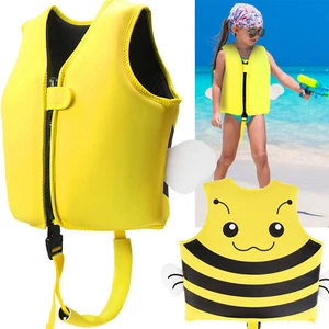 Kids Swim Vest for Boys Girls Life Jacket Float Swimsuit Buoyancy Float Jacket - Picture 1 of 22