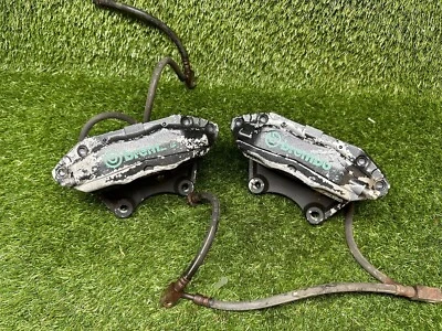 2003-2009 INFINITI G35 NISSAN 350Z BREMBO Front Left  Right Caliper Pair OEM - Image 1 of 4