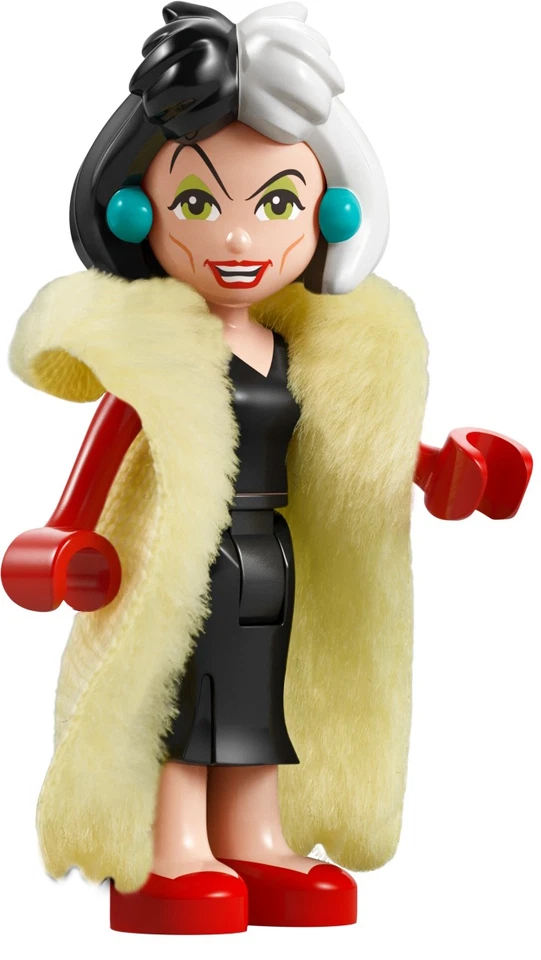 LEGO® - Minifigure - Principesse Disney - dis180 - Crudelia De Vil (43262)