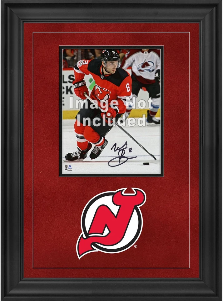 New Jersey Devils Deluxe 8" x 10" Vertical Photo Frame with Team Logo - Image 1 of 1