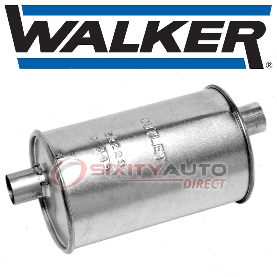 Walker Quiet-Flow Exhaust Muffler for 1981-1984 Toyota Starlet 1.3L L4 - od Foto 1 de 4
