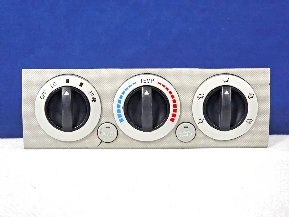 Toyota Tacoma 2005-2008 aire acondicionado temperatura calor manual control de clima metálico Foto 1 de 4