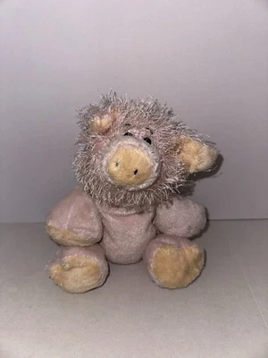 Ganz Webkinz Retired Pink Pig HM002 Stuffed Plush 8" Farm Animal Toy No Code - Image 1 of 4