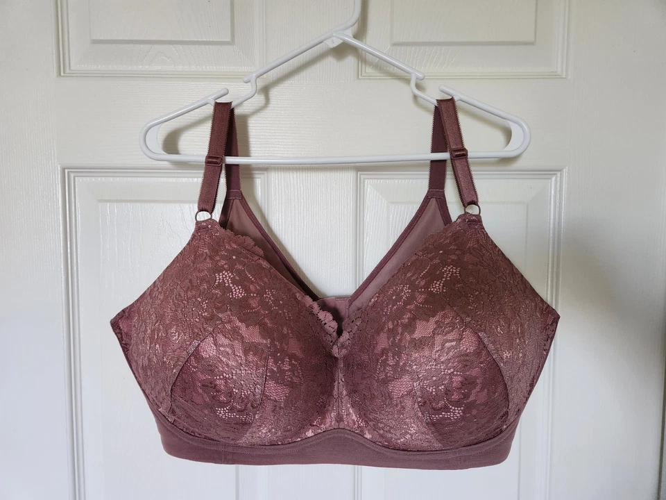 Бюстгальтер пуш-ап Torrid Dream без проводов 46DDD новый без ценников розово-серый - Изображение 1 из 4