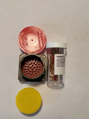 Bendix JMS27656T19B35P Connector, NSN 5935-01-025-2202, NOS.  - Image 1 of 4