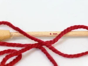 Dark Red Alpaca Bulky 25412 Ice Yarns Alpaca Wool Acrylic Bulky 100gr 142yds - Picture 1 of 5