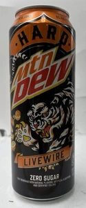 EMPTY 2024 HARD Mtn Dew Mountain Dew Livewire Can NO Alcohol EMPTY 24oz Can Only - Picture 1 of 2