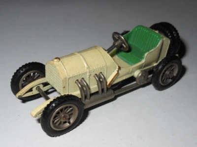 LESNEY MATCHBOX # 10 MODELLO D'EPOCA 1908 GRAN PREMIO MERCEDES - Immagine 1 di 3