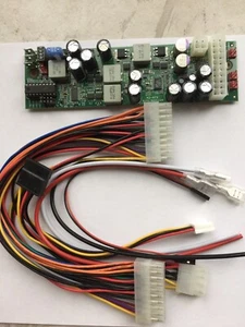 Fuente de alimentación inteligente DC-DC M2-ATX 6-24V entrada ancha 160 W para PC de automóvil - Imagen 1 de 4