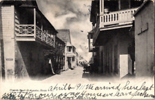 Vtg Postcard Charlotte Street 1900's St Augustine Florida FL J Murray Jordan