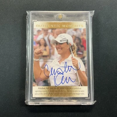2014 SP Authentic Authentic Moments Gold Auto Auto Cristie Kerr #65 Auto🔮 - Image 1 of 2