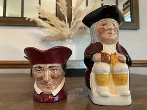 Vintage Royal Doulton Colonial Toby & Wood Potters England Porcelain Mug Set - Picture 1 of 12